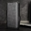 For ZTE Libero 5G IV Symmetrical Triangle Leather Phone Case(Black)