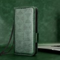 For ZTE Libero 5G IV Symmetrical Triangle Leather Phone Case(Green)