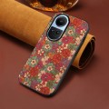 For OPPO Reno10 5G Global Four Seasons Flower Language Series TPU Phone Case(Summer Red)