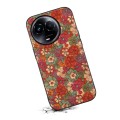 For Realme 11 5G Four Seasons Flower Language Series TPU Phone Case(Summer Red)