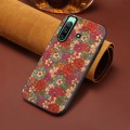 For Sony Xperia 10 IV Four Seasons Flower Language Series TPU Phone Case(Summer Red)