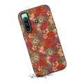 For Sony Xperia 10 IV Four Seasons Flower Language Series TPU Phone Case(Summer Red)