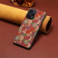 For Xiaomi Redmi Note 12 Turbo Four Seasons Flower Language Series TPU Phone Case(Summer Red)