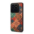 For Xiaomi 14 Pro Four Seasons Flower Language Series TPU Phone Case(Winter Blue)