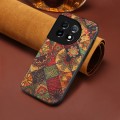 For OnePlus 11 Four Seasons Flower Language Series TPU Phone Case(Autumn Yellow)