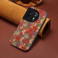 For OnePlus 11 Four Seasons Flower Language Series TPU Phone Case(Summer Red)