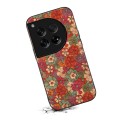 For OnePlus 12 Four Seasons Flower Language Series TPU Phone Case(Summer Red)