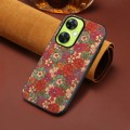 For OnePlus Nord CE 3 Lite Four Seasons Flower Language Series TPU Phone Case(Summer Red)