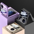 For vivo X Flip GKK Integrated Electroplating Full Coverage Phone Case(Purple)