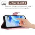For Xiaomi Redmi Note 12 Pro+ 5G Rhombic Texture Flip Leather Phone Case with Lanyard(Pink)