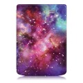 For PocketBook Verse Pro Painted Voltage Caster Leather Smart Tablet Case(Milky Way)