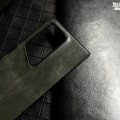 For Honor Magic V2 RSR Porsche Design Crazy Horse Pattern Folding Leather Phone Case(Black)
