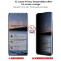 For Honor Magic6 5G imak 3D Curved HD Full Screen Anti-spy Tempered Glass Protective Film
