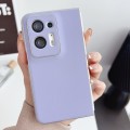 For OPPO Find N2 Morandi Pearlescent Paint Shockproof Phone Case(Purple)