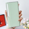 For Huawei Mate Xs 2 Morandi Pearlescent Paint Shockproof Phone Case(Green)