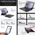 For Samsung Galaxy Tab A9+ DUX DUCIS DK Floating Magnetic Keyboard Leather Tablet Case(Black)