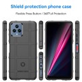 For T Phone 5G Full Coverage Shockproof TPU Phone Case(Black)