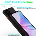 For OPPO A78 5G Q Shadow 1 Series TPU + PC Phone Case with Ring(Black+Red)