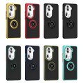 For OPPO Reno11 Pro Global Q Shadow 1 Series TPU + PC Phone Case with Ring(Yellow)