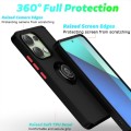 For Xiaomi Redmi Note 13 4G Q Shadow 1 Series TPU + PC Phone Case with Ring(Sky Blue)
