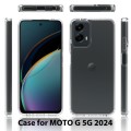 For Motorola Moto G 5G 2024 Scratchproof Acrylic TPU Phone Case(Transparent)