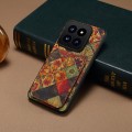 For Xiaomi 14 Pro Dual Card Slot Holder Phone Case(Autumn Yellow)