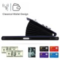 For Xiaomi Redmi Note 12 Pro+ 5G Global Organ Card Bag Ring Holder Phone Case with Long Lanyard(Blue