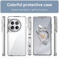 For OnePlus 12 Colorful Series Acrylic Hybrid TPU Phone Case(Transparent)