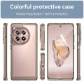 For OnePlus 12R Colorful Series Acrylic Hybrid TPU Phone Case(Transparent Grey)