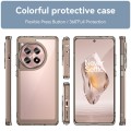 For OnePlus Ace 3 5G Colorful Series Acrylic Hybrid TPU Phone Case(Transparent Grey)