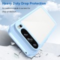 For Google Pixel 9 Pro Colorful Series Acrylic Hybrid TPU Phone Case(Blue)