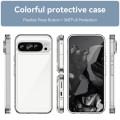 For Google Pixel 9 Pro Colorful Series Acrylic Hybrid TPU Phone Case(Transparent)