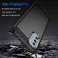 For Nokia G310 Carbon Fiber Brushed Texture TPU Phone Case(Black)