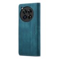 For OnePlus 12 CaseMe 013 Retro Frosted Flip Leather Phone Case(Blue)