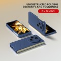 For OPPO Find N3 PC Frosted Texture Diamond Paint Shockproof Phone Case(Dark Blue)