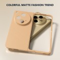 For OPPO Find N3 PC Frosted Texture Diamond Paint Shockproof Phone Case(Brown)