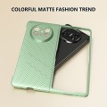 For Huawei Mate X5 PC Frosted Texture Diamond Paint Shockproof Phone Case(Light Green)