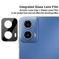 For Motorola Moto G34 5G imak High Definition Integrated Glass Lens Film Black Version