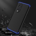 For Honor 90 5G GKK Three Stage Splicing Full Coverage PC Phone Case(Black Blue)