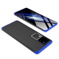 For vivo V30 /V30 Pro 5G GKK Three Stage Splicing Full Coverage PC Phone Case(Black Blue)