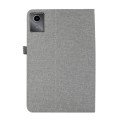 For Lenovo Tab M11 / Xiaoxin Pad 11 2024 Fabric Leather Tablet Case(Grey)