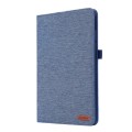 For Lenovo Tab M11 / Xiaoxin Pad 11 2024 Fabric Leather Tablet Case(Blue)