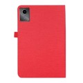 For Lenovo Tab M11 / Xiaoxin Pad 11 2024 Fabric Leather Tablet Case(Red)