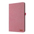 For Lenovo Tab M11 / Xiaoxin Pad 11 2024 Fabric Leather Tablet Case(Pink)