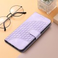 For Infinix Hot 40 YX0060 Elephant Head Embossed Phone Leather Case with Lanyard(Light Purple)