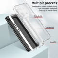 For Xiaomi Redmi Note 13 4G 3 in 1 Clear TPU Color PC Frame Phone Case(White)