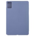 For Lenovo Tab M11/ Xiaoxin Pad 11 2024 Tri-fold Silicone Leather Tablet Case(LavenderP)