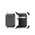 For AirPods 2 / 1 DUX DUCIS PECA Series Earbuds Box Protective Case(White)