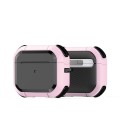 For AirPods 3 DUX DUCIS PECA Series Earbuds Box Protective Case(Pink)