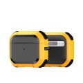For AirPods 3 DUX DUCIS PECA Series Earbuds Box Protective Case(Yellow)